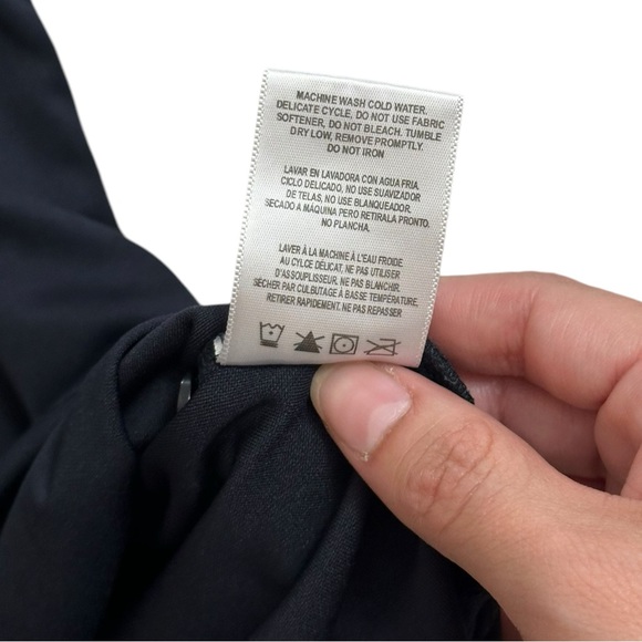 BMW Polo Shirt Men’s Large Navy Blue Polyester Short Sleeve Authentic OEM Merch - Picture 4 of 5